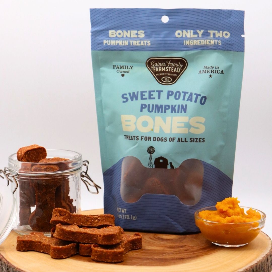 Sweet Potato & Pumpkin Bones